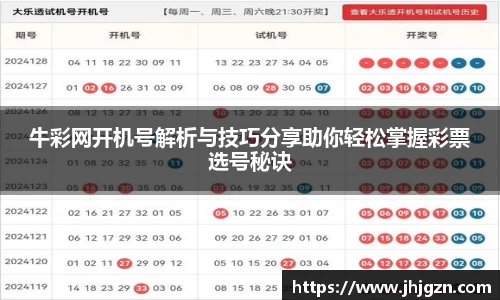 牛彩网开机号解析与技巧分享助你轻松掌握彩票选号秘诀